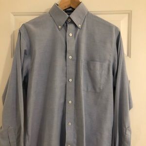 Land’s End Solid No Iron Oxford Dress Shirt